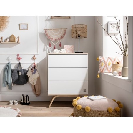 Petite commode 3 tiroirs Serena