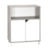 Duo lit 120x60 + commode Scandi Gris