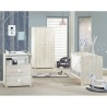 DUO LIT CHAMBRE TRANSFORMABLE + ARMOIRE SMILE HETRE CENDRE