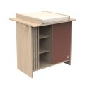 Duo lit 140x70 + commode Tokyo Terracotta