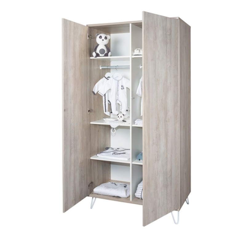 Armoire 2 portes Miami