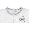 Pyjama velours blanc - Naissance - Mister Bouh