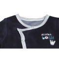 Pyjama velours bleu marine - Naissance - Mister Bouh