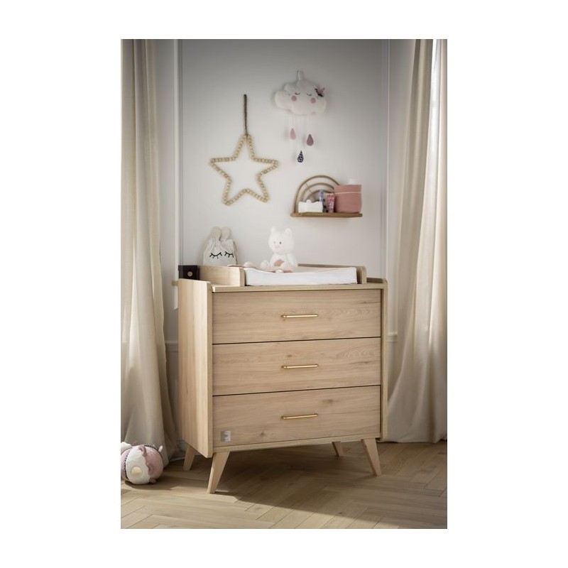 Duo lit 140x70 + commode Arty