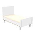 Duo lit 140x70 + commode Eleonore Blanc