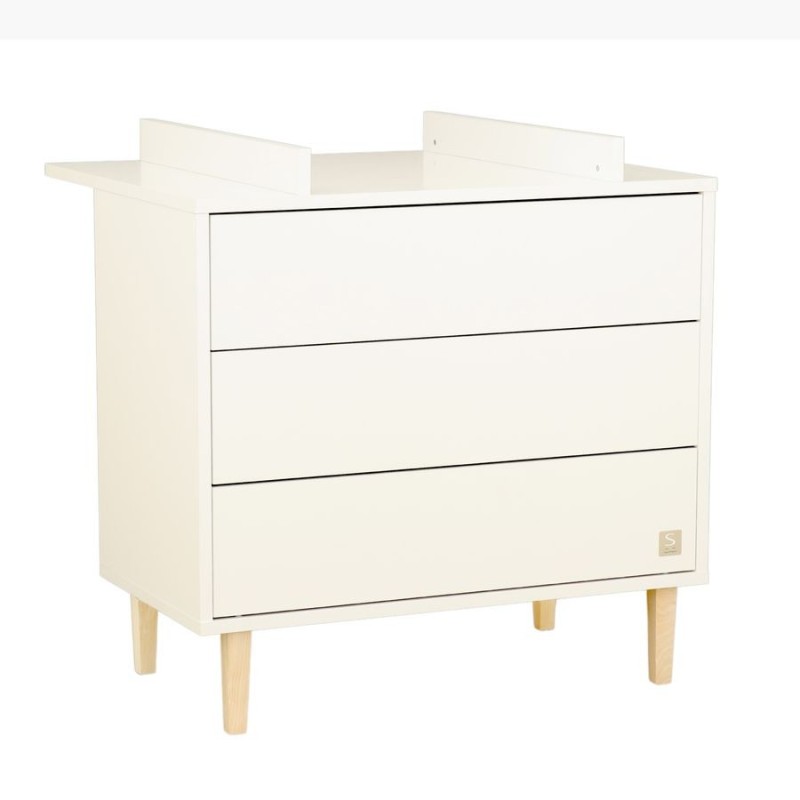 Commode bébé 3 tiroirs Paloma