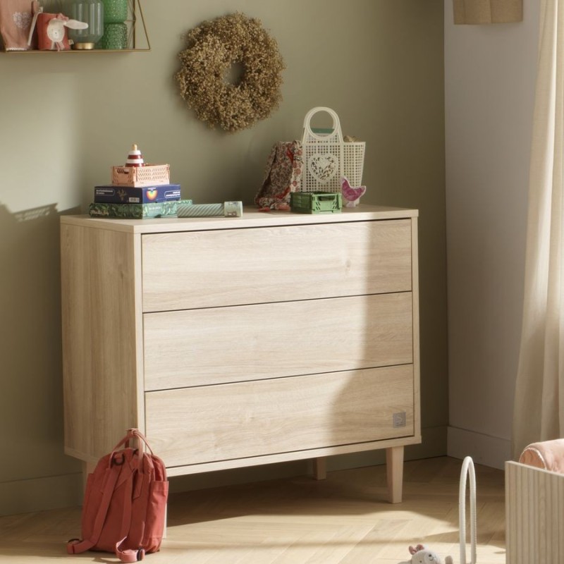 Commode 3 tiroirs Paloma Bois