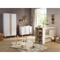 Duo XL Paloma évolutif lit 120x60cm transformable + grande commode