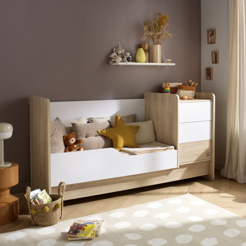 Duo lit chambre transformable + armoire Paloma