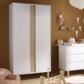 Duo lit chambre transformable + armoire Paloma