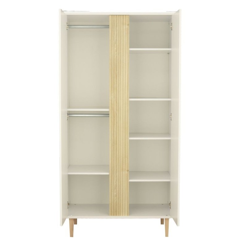 Duo lit chambre transformable + armoire Paloma