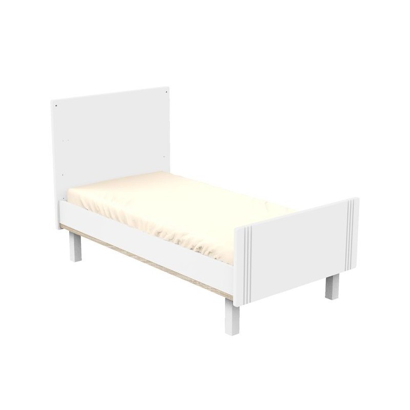 Lit évolutif Little Big Bed 140x70cm Eléonore Blanc